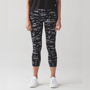 Lululemon Wunder Under High-Rise Crop Leggings
